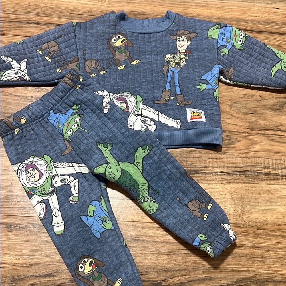 Toy Story Blue Kids Pajama Set